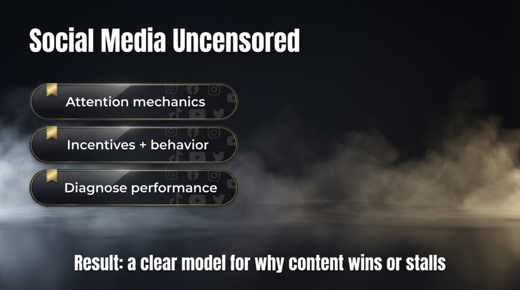 Social Media Uncensored package