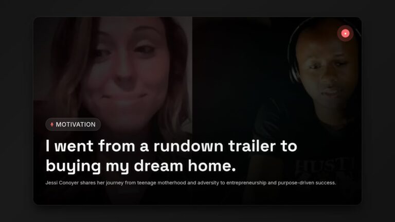 From Trailer to Triumph: Jessi Conoyer’s Journey to Success & Self-Discovery