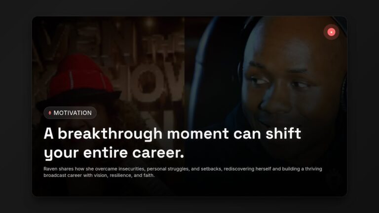 From Setbacks to Stardom: Raven's Breakthrough Career Journey